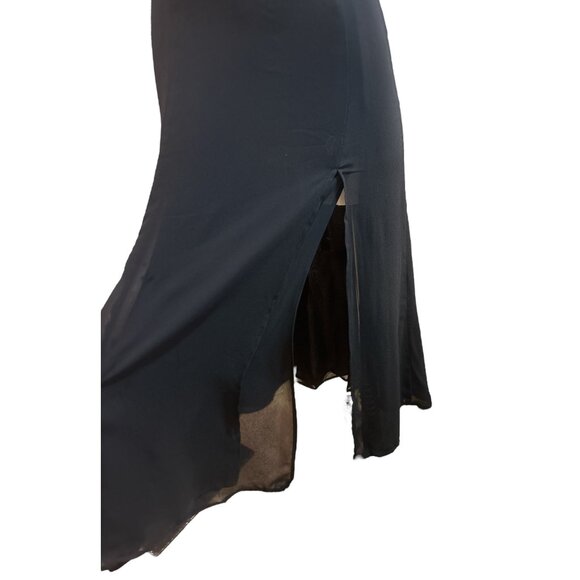 Reformation Black Midi Dress - Picture 2 of 16